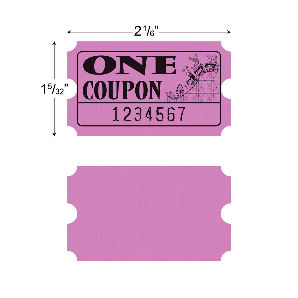 Stock Redemption-One Coupon-Pink