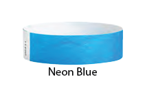 3/4&quot; Tyvek Tab-Free Solid Color Wristbands (500/Box)