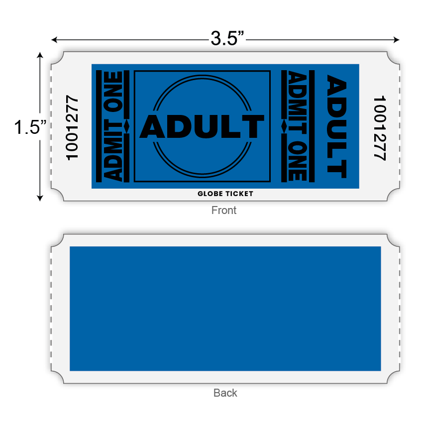 Adult Roll Tickets