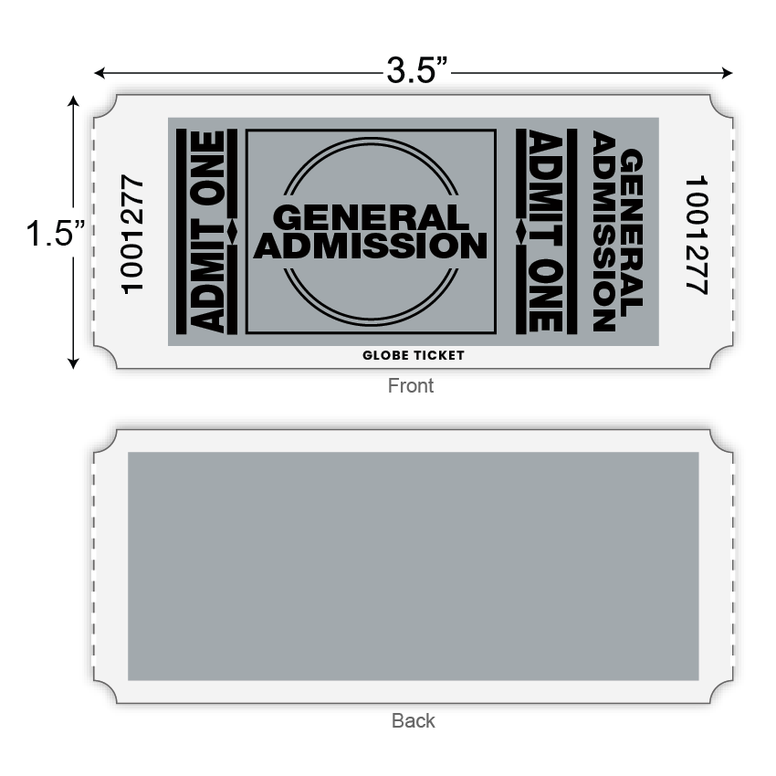 General Admission Roll Tickets