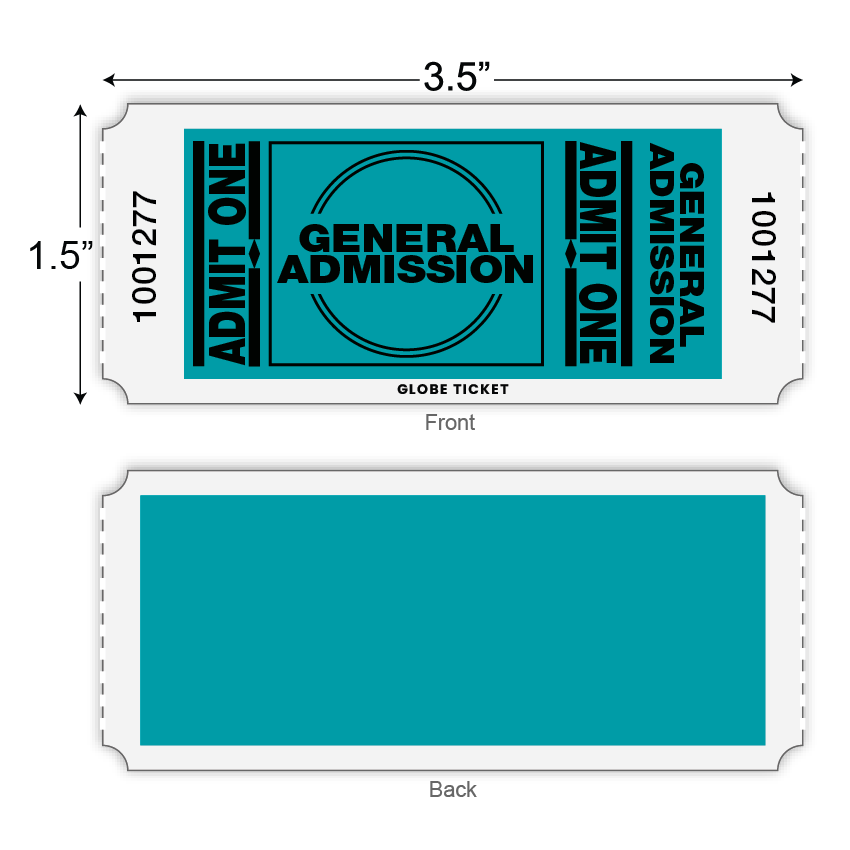 General Admission Roll Tickets