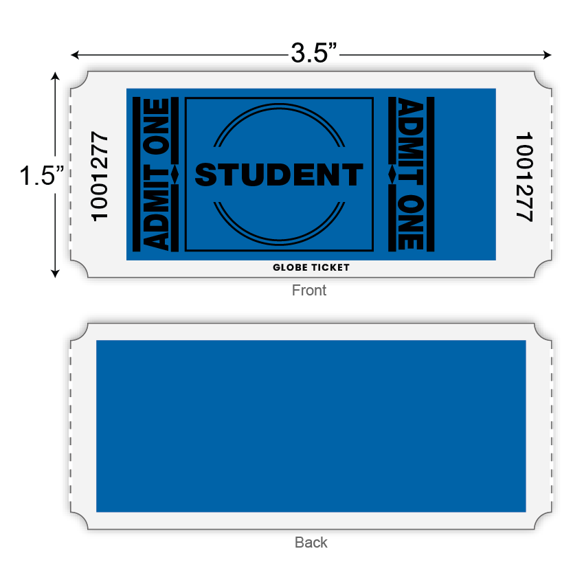 General Admission Roll Tickets