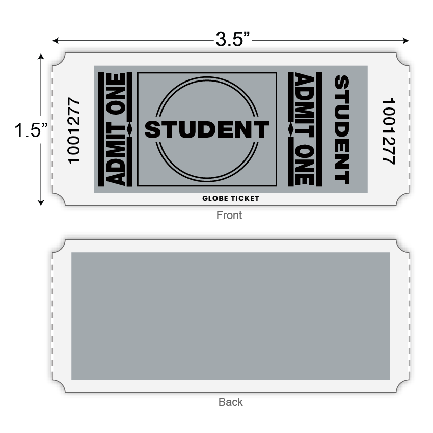 Student Roll Tickets