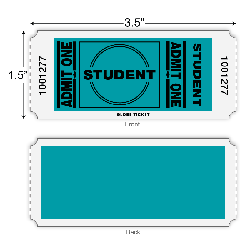 Student Roll Tickets