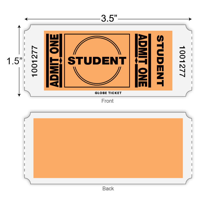 Student Roll Tickets
