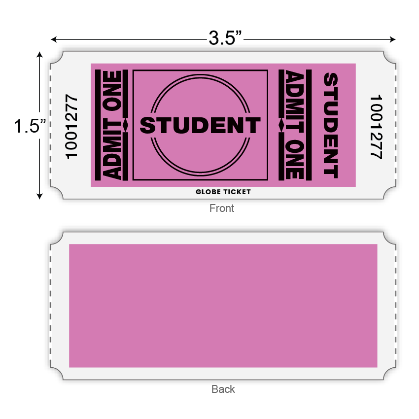Student Roll Tickets