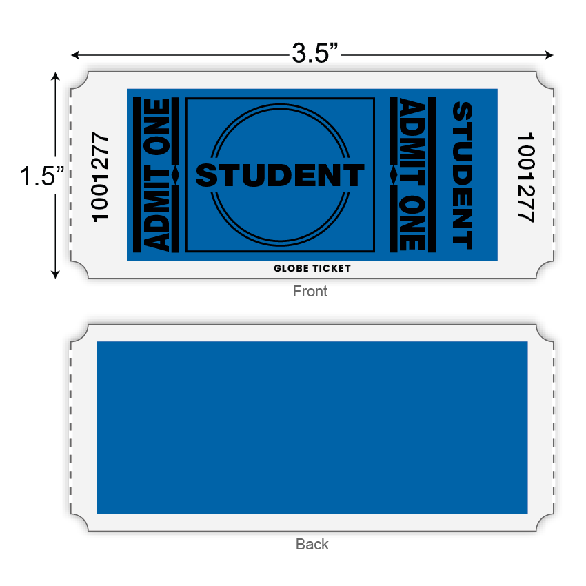 Student Roll Tickets