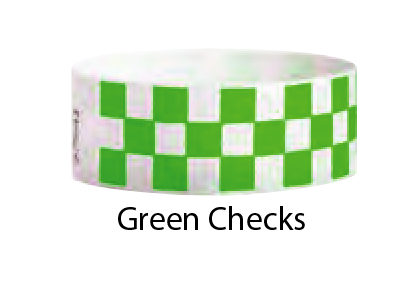 1&quot; Tyvek Design Wristbands (500/Box)
