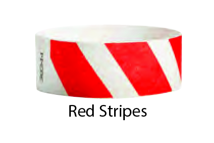 1&quot; Tyvek Design Wristbands (500/Box)