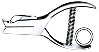 1.25&quot; Reach Punch with Finger Ring