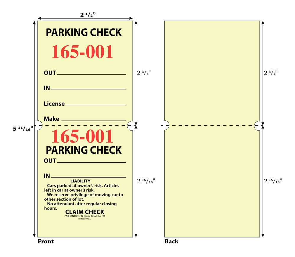 Parking Tickets Globe Ticket
