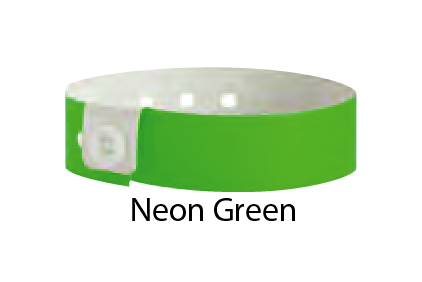 Vinyl &quot;Narrow&quot; Solid Color Wristbands (500/Box)