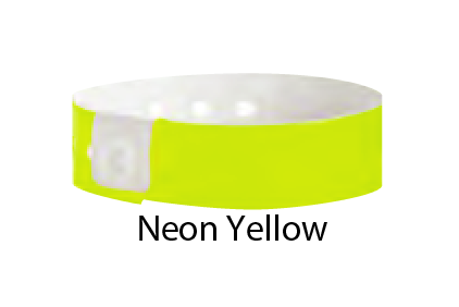 Vinyl &quot;Narrow&quot; Solid Color Wristbands (500/Box)