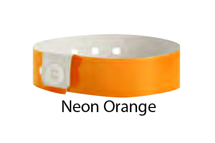 Vinyl &quot;Narrow&quot; Solid Color Wristbands (500/Box)
