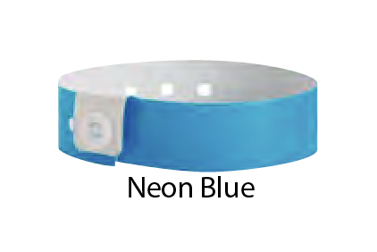 Vinyl &quot;Narrow&quot; Solid Color Wristbands (500/Box)