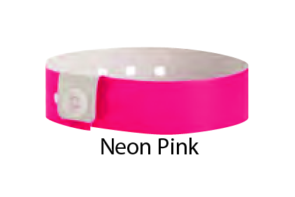 Vinyl &quot;Narrow&quot; Solid Color Wristbands (500/Box)