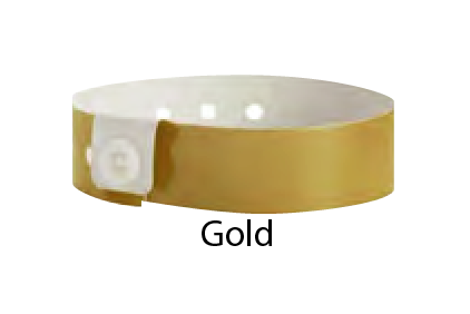 Vinyl &quot;Narrow&quot; Solid Color Wristbands (500/Box)