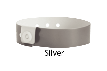 Vinyl &quot;Narrow&quot; Solid Color Wristbands (500/Box)