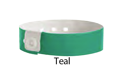 Vinyl &quot;Narrow&quot; Solid Color Wristbands (500/Box)