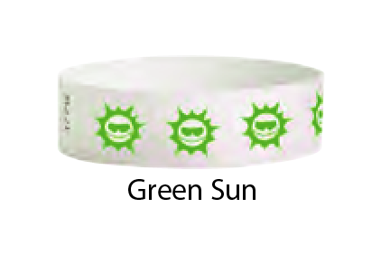 3/4&quot; Tyvek Design Wristbands (500/Box)