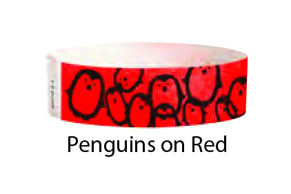 3/4&quot; Tyvek Design Wristbands (500/Box)