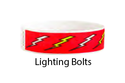 3/4&quot; Tyvek Design Wristbands (500/Box)