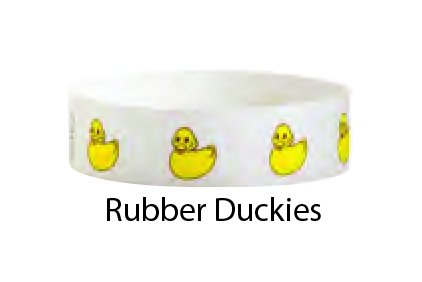 3/4&quot; Tyvek Design Wristbands (500/Box)