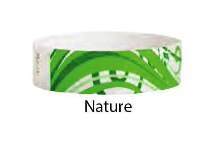 3/4&quot; Tyvek Design Wristbands (500/Box)