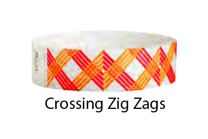 3/4&quot; Tyvek Design Wristbands (500/Box)