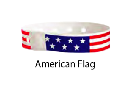 Plastic Design Wristbands (500/Box)