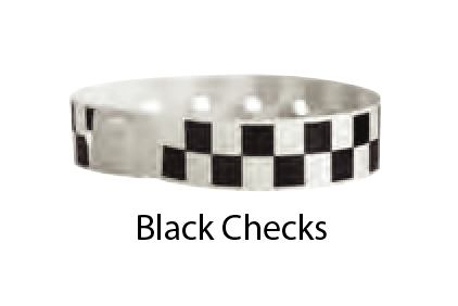 Plastic Design Wristbands (500/Box)