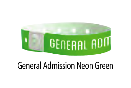 Plastic Design Wristbands (500/Box)
