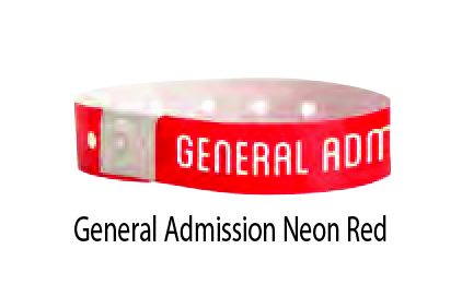 Plastic Design Wristbands (500/Box)