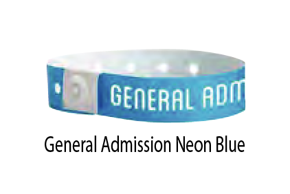 Plastic Design Wristbands (500/Box)