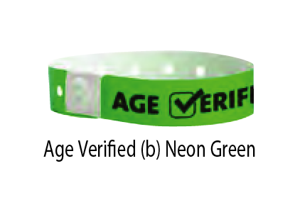 Plastic Design Wristbands (500/Box)